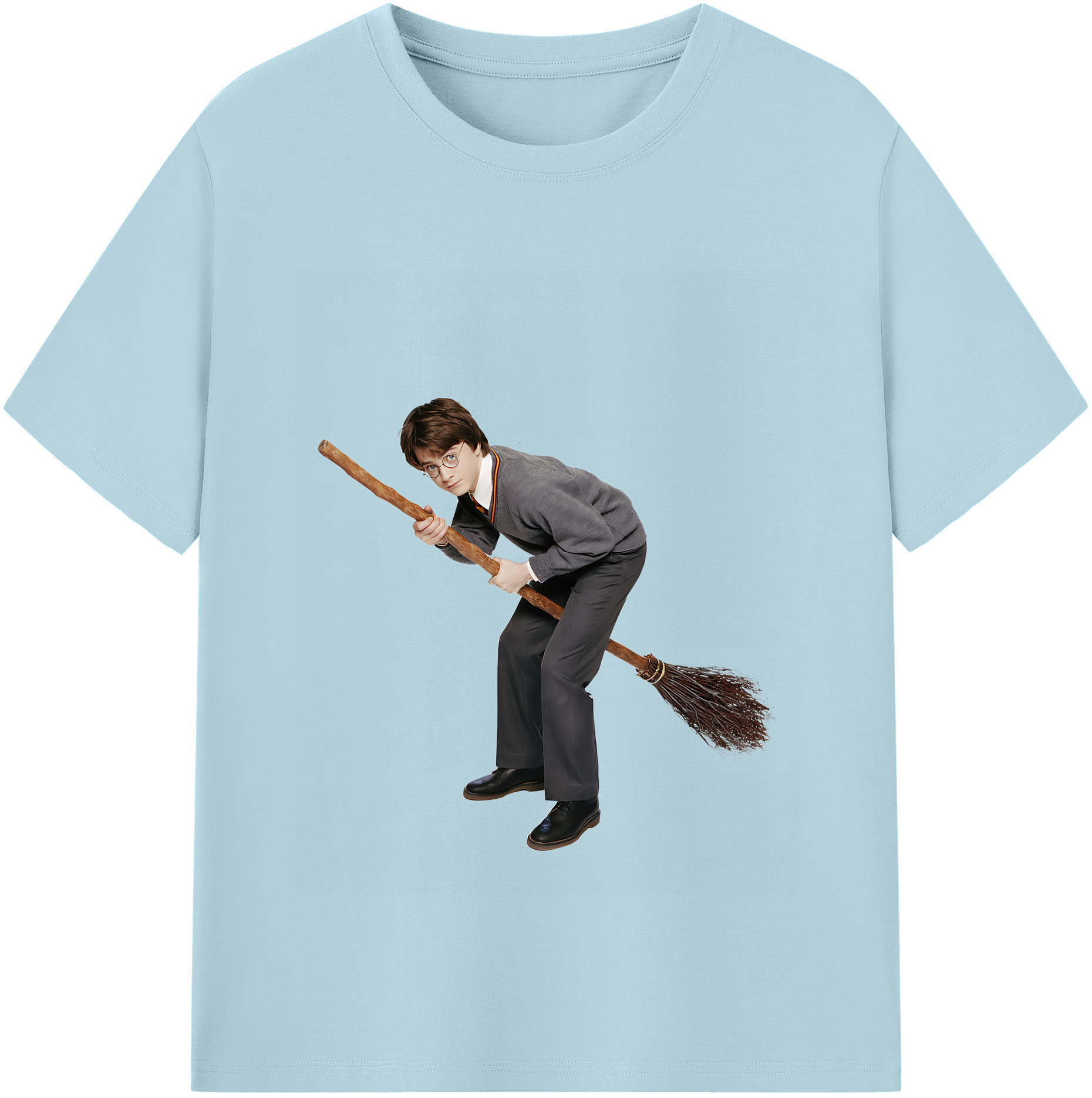（画像用） Harry Potter ハリー・ポッターシリーズ 綿100％半袖Tシャツ（フロントプリント）
